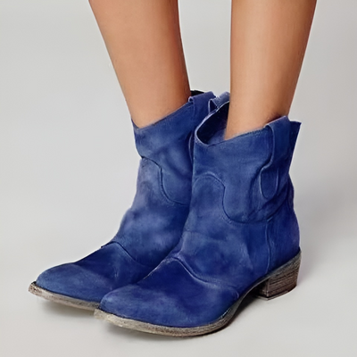Carlotta – Botas de Cuero Suede