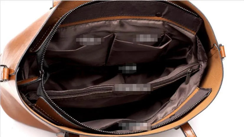 Nicole | Bolso bandolera de cuero vegano vintage