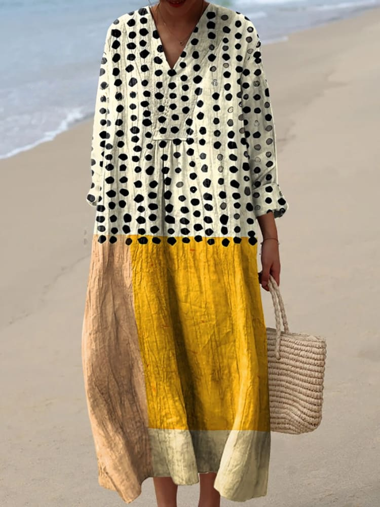 Jocelyn™ | Vestido Impreso Brisa de Verano