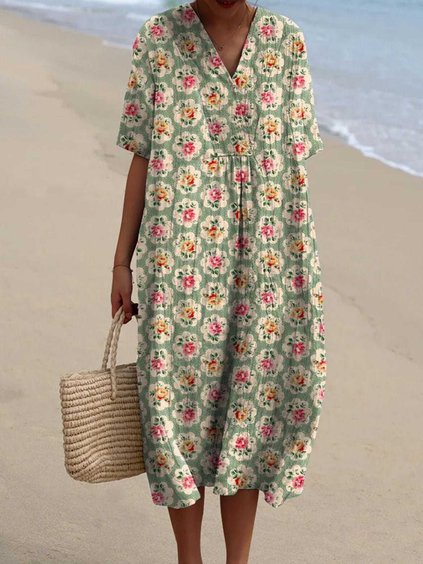 Femke | Vestido Floral Vintage - Edición Limitada