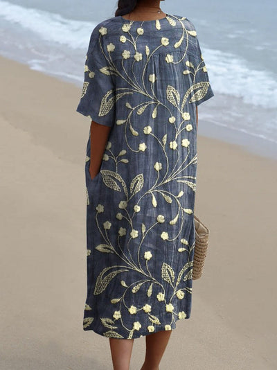 Lieke | Vestido Floral Vintage – Edición Limitada